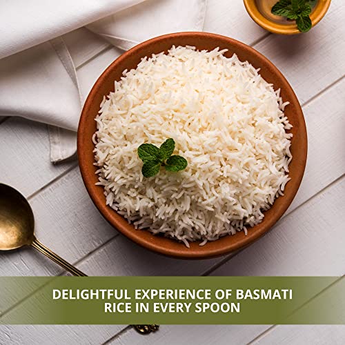Himalayan Chef Basmati Rice, Long Grain Rice Fluffy Quick Cooking