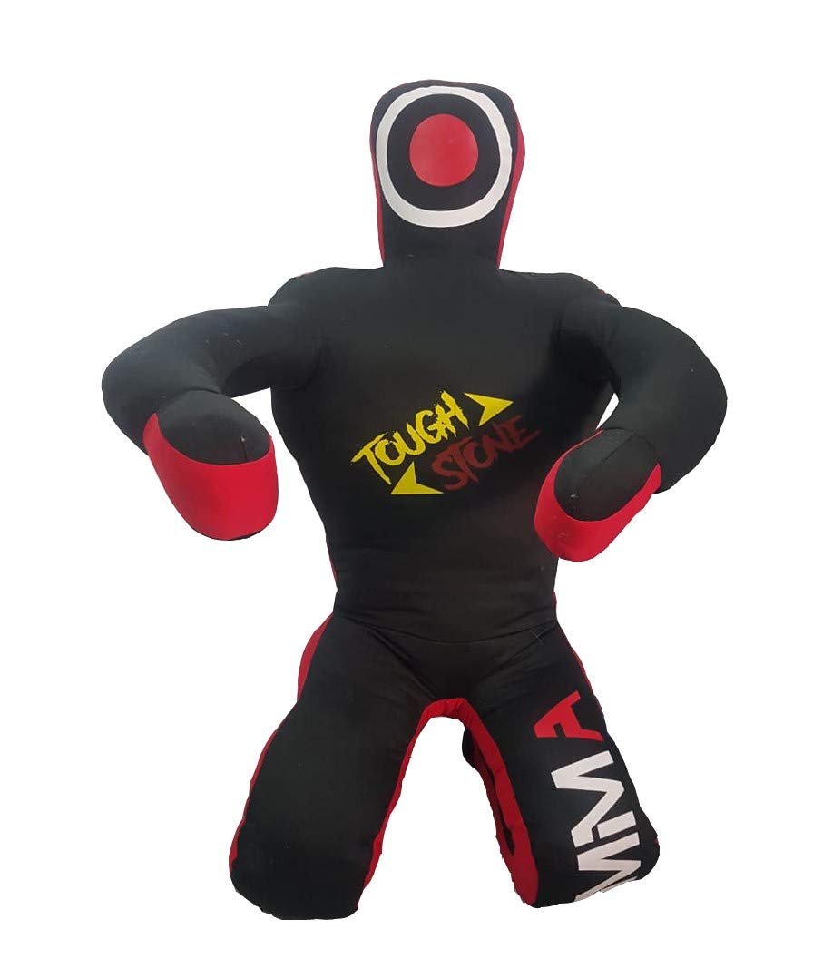 Tough Stone Grappling Dummy BJJ Wrestling MMA Dummy Punching Bag Submission MMA Brazilian Jiu Jitsu Judo Karate Throwing and grappling dummy UNFILLED