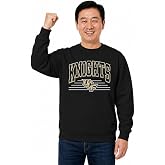 Campus Colors NCAA Overtime Classics Crewneck Sweatshirt Men Women | Officially licensed NCAA; cotton-polyester fleece; ribbed crewneck collar; ribbed cuffs and hem; unisex fit; sizes S-2X