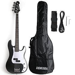 Demusea DPB-30 Full Size 4 Strings Electric Bass