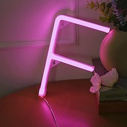 Light Up LED Neon Letters Sign Wall Decorative Neon