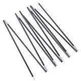 Weanas Aluminum Rod Tent Pole Replacement 12'10" Poles (1 Pack)