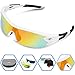 TOREGE Polarized Sports Sunglasses for Men Women Cycling Running Driving Fishing Glasses TR002