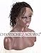 Chantiche Soft Curly 360 Lace Frontal Wig with High Ponytail and Baby Hair, Brazilian Remy Human Hair Wigs for Black Women with 150% Density Natural Color 18inches
