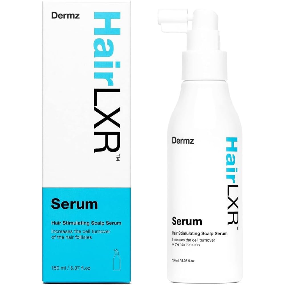 HairLXR Growth Serum: Naturally-Derived Hair Growth Treatment Strengthens Existing Hair While Promoting Healthy Growth - Lightweight Hair Products for Daily Use