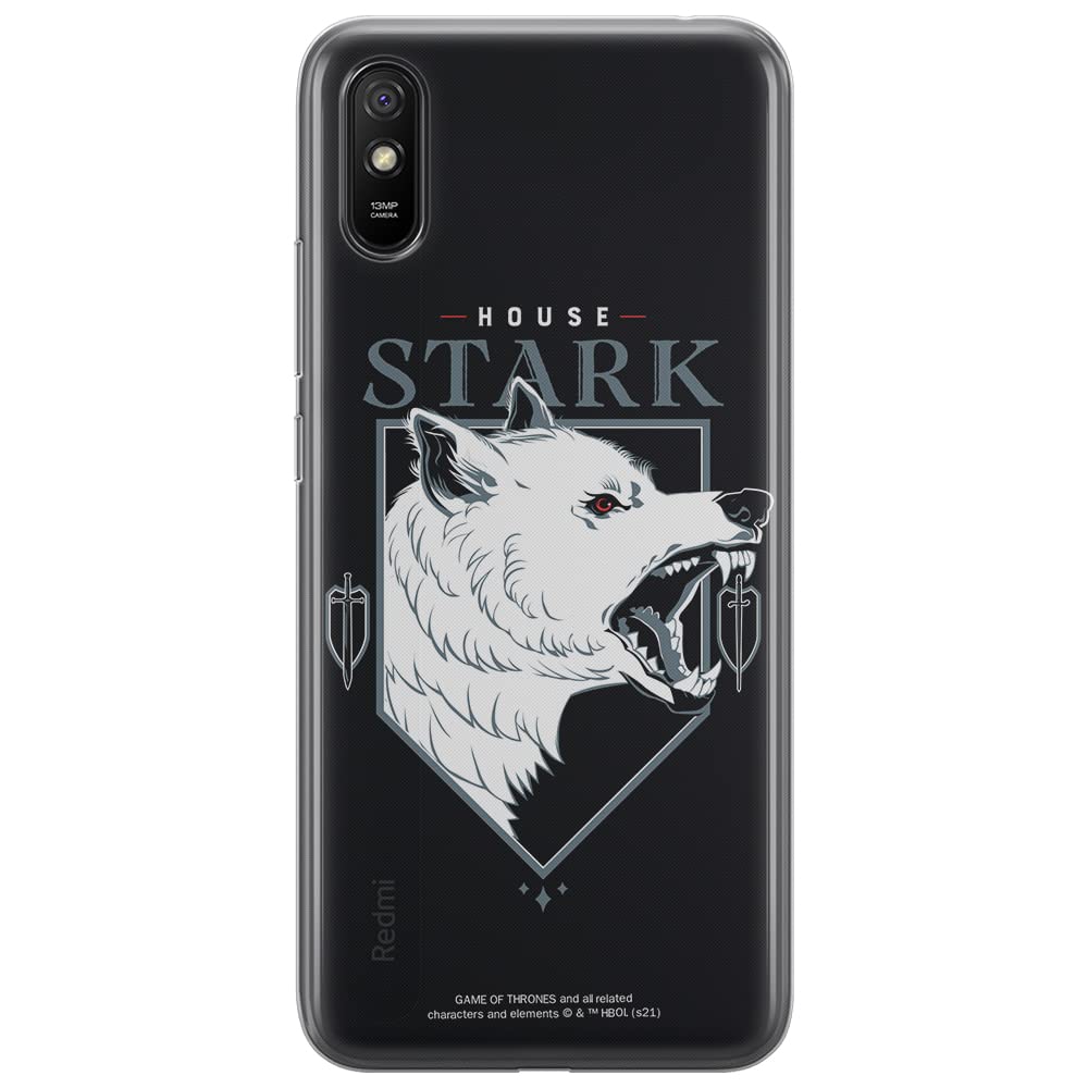 ERT GROUP mobile phone case for Xiaomi REDMI 9A original and officially Licensed Game of Thrones pattern 007 optimally adapted to the shape of the mobile phone, case made of TPU