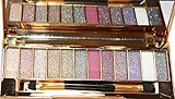 HAPPY CXL Makeup Glitter Eyeshadow Palette 12 Colors Cosmetics Eye Shadow Pallete with Mirror (# 4)