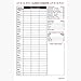 Classic Canasta Score Pads (5 Pads, 50 Sheets Each) Enjoy The Original! Proudly Made in The USA.