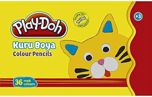 Play Doh Kuru Boya Kalemi Teneke Kutu 36 Renk Play Ku015 Amazon
