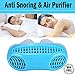 Anti Snoring Solution by Gycoo, Stop Snoring Devices & Air Purifier CPAP Snore Stopper Nose Vents for Comfortable Sleep (Green)