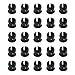 Aoyoho 100 PCS Plastic 5mm LED Holder LED Light Mounting Holders
