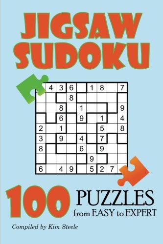 amazon jigsaw sudoku 100 puzzles from easy to expert steele kim 9781500983963 books