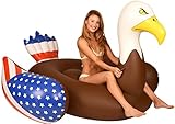 Kangaroo Pool Floats; Bald Eagle Pool Raft, 6.5 Ft