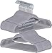 Utopia Home Non Slip Velvet Hangers with Felt - (Grey, Pack of 50)