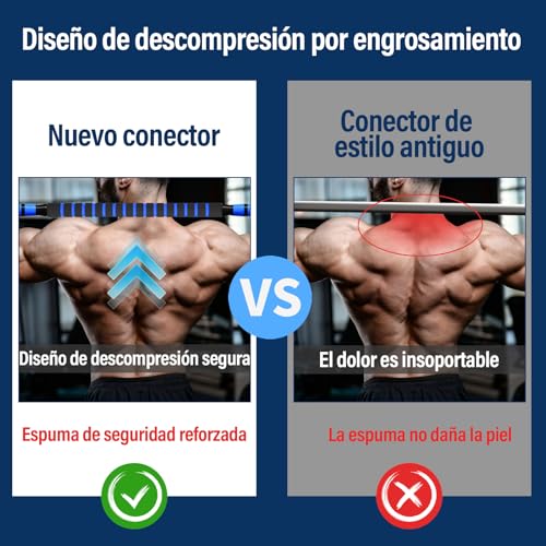 KIROGILY Mancuernas para Ejercicio 6 en 1, 20 kg para Pesas para Ejercicio en Casa– Mancuernas Ajustables Multifuncionales, Set de mancuernas y Peso, Kit de Pesas para ejercicio, Ideal para Fitness