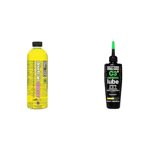 Muc-Off Drivetrain Cleaner and Ceramic Dry Chain Lube Bike