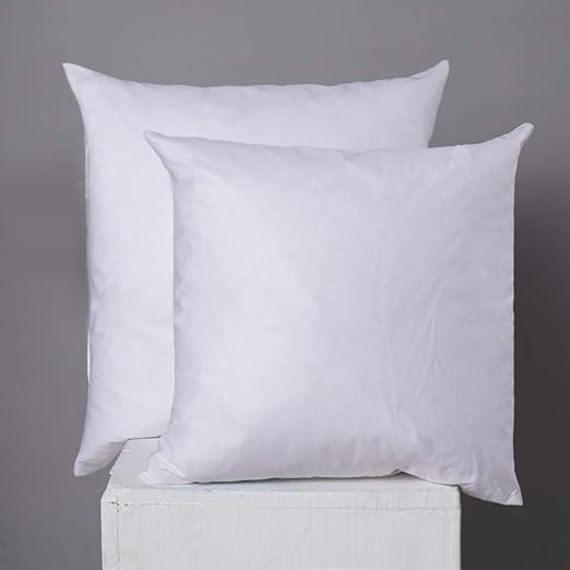 Amazon Com Rosmarus Down Feather Throw Pillow Inserts 20x20 Set