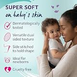 Lil-Lets Baby Cotton Wool Oval Pads 100% Pure Cotton Organic Pack 50 view 3