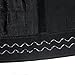 Charmian Women's Colorful Rhinestone Push Up Bra Clubwear Party Bustier Crop Top Valentines Bra Top Black Medium