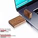 Wood Flash Drives 32GB, EASTBULL USB 2.0 High Speed Walnut Wood USB Thumb Drives Memory Stick Pen Stick for Date Storage(10 Pack-Brown)