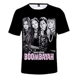 JUNG KOOK Kpop BLACKPINK 3D Shirt Jisoo Jennie Rose Lisa Jisoo T-shirt Tee
