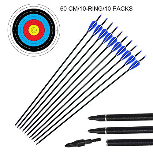 dostyle Outdoor Recurve Bow and Arrow Set Archery Training Toy with Adjustable Sight (40LB with Sight) - Thumbnail 7