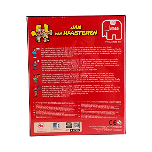 Jumbo Jan Van Haasteren Seafood Supper Jigsaw Puzzle (500 Piece)