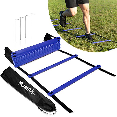 Buy JBM Agility Ladder Adjustable Training Ladder with Carry Bag 12/18