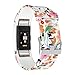 RedTaro Bands Compatible with Fitbit Charge 2, Replacement Accessory Wristbands Floral
