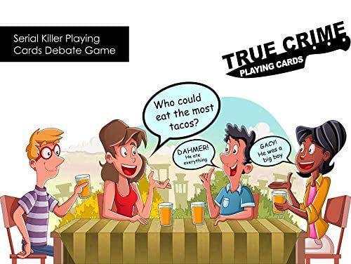 Amazon Com Serial Killer Card Game True Crime Playing Cards Handmade