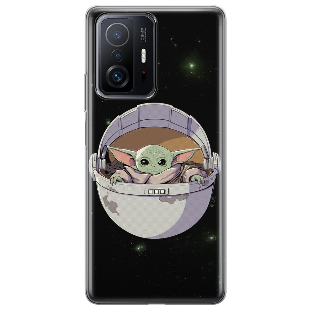 ERT GROUP mobile phone case for Xiaomi 11T 5G / 11T PRO 5G original and officially Licensed Star Wars pattern Baby Yoda 026 optimally adapted to the shape of the mobile phone, case made of TPU