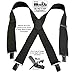 Shadow Black Heavy Duty Holdup Work Suspender 2