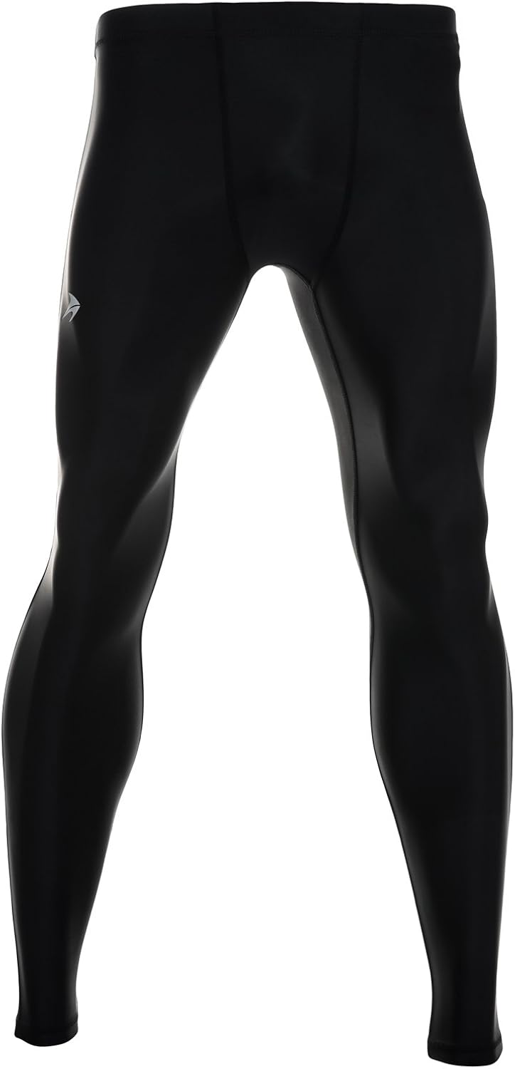 CompressionZ Men's Compression Pants Base Layer Running Tights Gym Leggings : Clothing