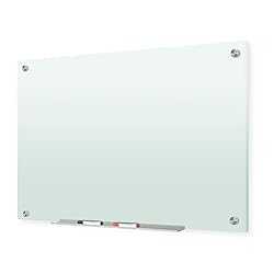 J&J worldwide Glass Whiteboard 47 x 35, Frosted