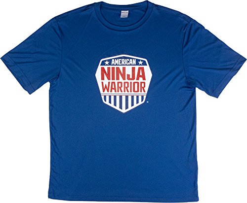 American Ninja Warrior 2017 Tour Men's Performance T-Shirt-Royal-Medium