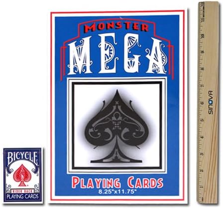 Deck of Super Jumbo Oversize Monster Mega Playing Cards