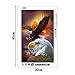 Bettal 5D Diamond Embroidery Eagle Painting Cross Stitch DIY Art Craft Home Decoration