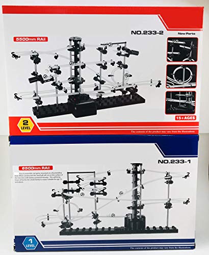 YESY Spacewarp Level 1 and 2 Gift Set Marble Coaster Construction Set