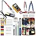 Soldering Irons with Digital Multimeter,Pancellent 60W Adjustable Temperature Welding Tool,328Pcs heat shrink tubing,30-in-1 Screwdrivers,5Pcs Soldering Iron Tips, Solder Sucker, Wire Cutter,Tweezers