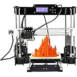 Anet A8 High Precision Desktop 3D Printer Kits Reprap i3 DIY Self Assembly with  8GB SD Card Printing Support ABS/PLA/HIP/PP/Wood Filament