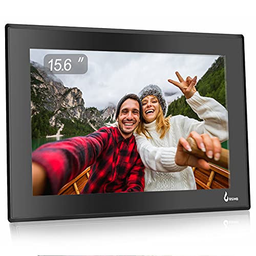BSIMB 15.6 Inch Large WiFi Digital Picture Frame, Smart Digital Photo