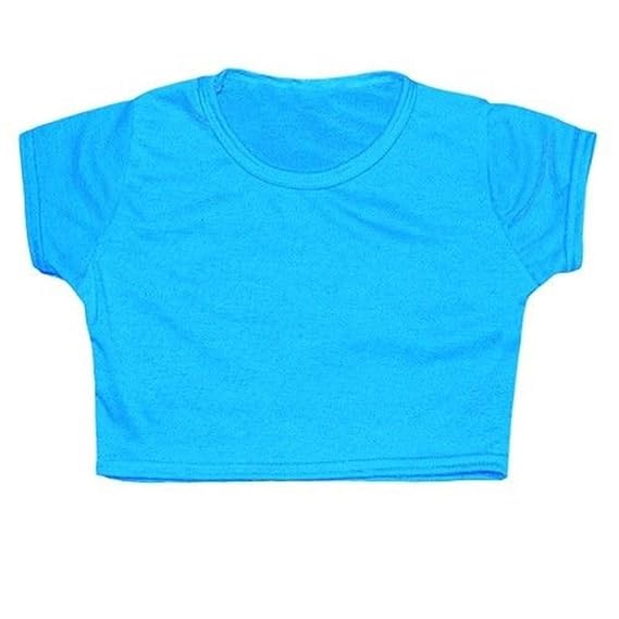 plain t shirt crop top