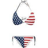 ASQVTIFE Jamaica Swimsuits for Women String Bikini Sarong Wraps for Women Swimsuit Coverup for Women Jamaican Sarong