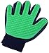 Serene Pet Pet Grooming Glove Deshedding Tool for Dogs and Cats Large and Small, Gentle and Efficient Massage for Long and Short Coats, Premium Quality Mitt, Soft Comb to Brush Away Shedding Fur