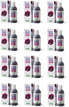 Derbe – Shampoo Derbe Anti-Age Natural White Perfect 200 ml x 12 Packs, Neutralizes the reflex yellow, Brilliant Hair and White Hair