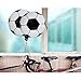 LUOEM Soccer Balloons Aluminum Foil Balloon Mylar Balloons for Birthday Party Decoration 2018 World Cup Party Pack 10PCS 18Inch