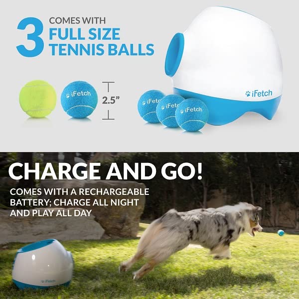 iFetch Too (Large) Interactive Ball Thrower for Dogs Launches Standard