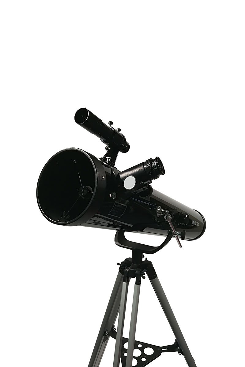 4.5 inch Reflecting Telescope with AltAzimuth Yoke Mount, Focal Length