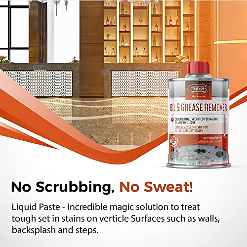 Oil & Grease Stain Remover Faber Granite Cleaner Marble Stain