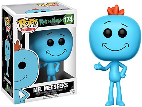 Funko Pop! Animation: Rick and Morty - Mr. Meeseeks Vinyl Figure (styles may vary) - //coolthings.us